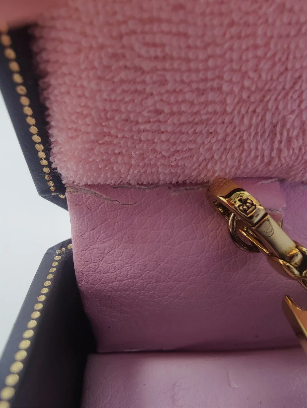 Vintage Juicy Couture Gold Tone 